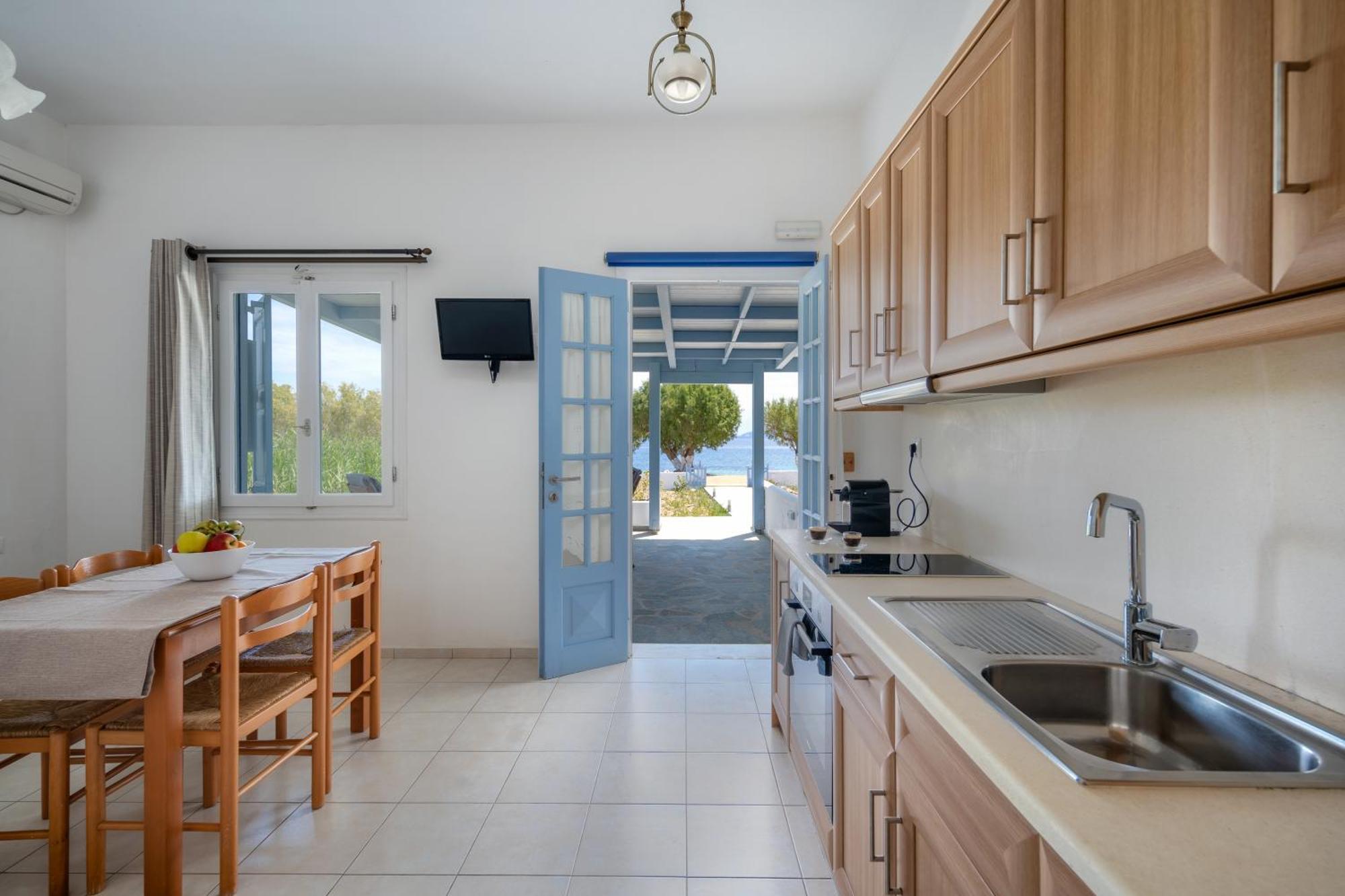 Galazio Seaside Apartments Livadakia Zewnętrze zdjęcie