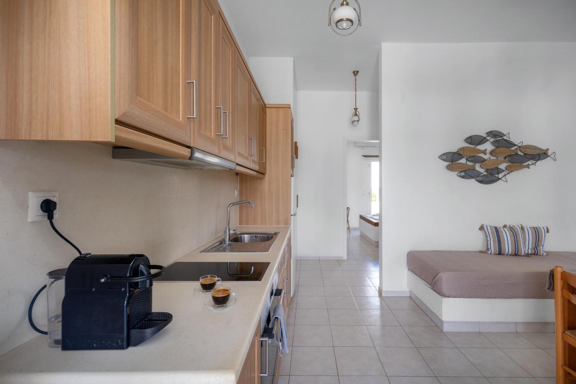 Galazio Seaside Apartments Livadakia Zewnętrze zdjęcie