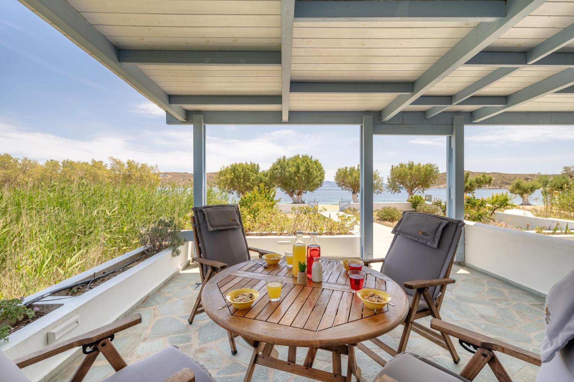 Galazio Seaside Apartments Livadakia Zewnętrze zdjęcie