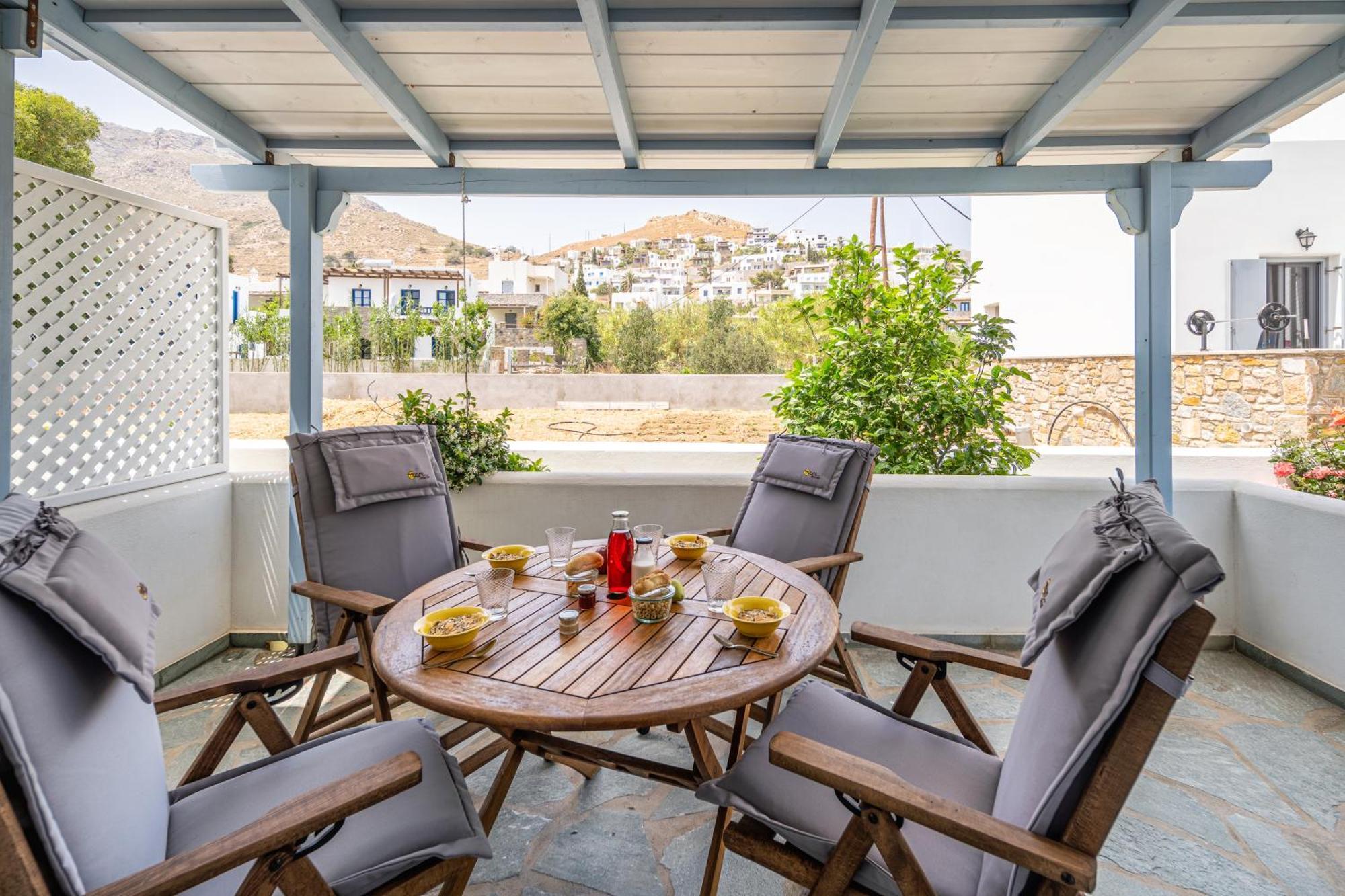 Galazio Seaside Apartments Livadakia Zewnętrze zdjęcie