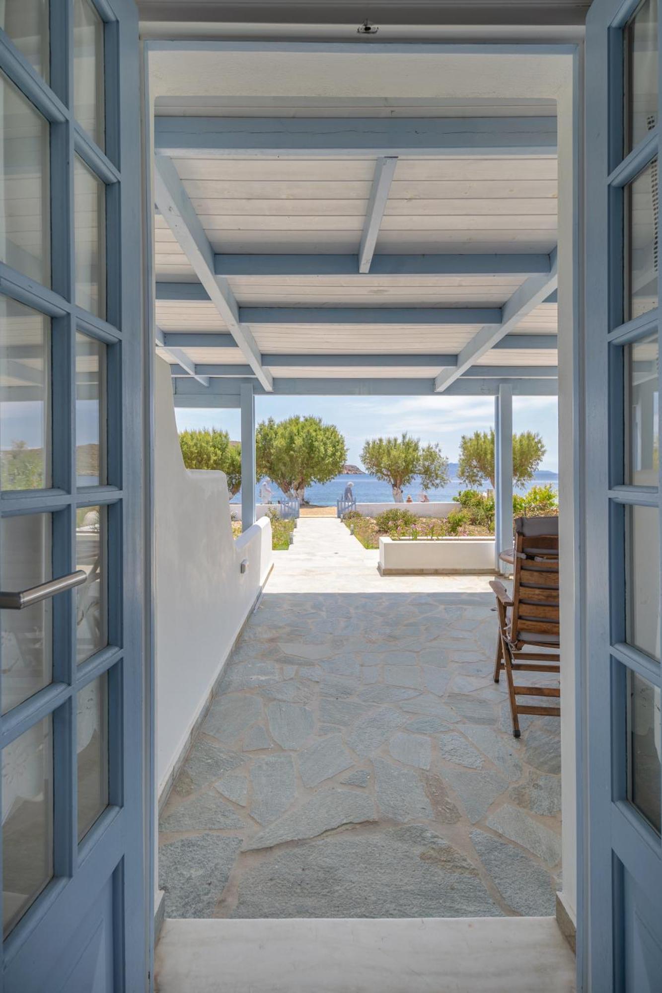 Galazio Seaside Apartments Livadakia Zewnętrze zdjęcie